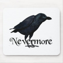 3D Nevermore Raven Mouse Pads