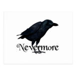 3D Nevermore Raven Post Card