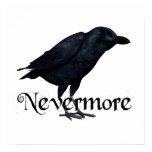 3D Nevermore Raven Posters