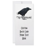 3D Nevermore Raven Customized Rack Card