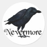 3D Nevermore Raven Stickers
