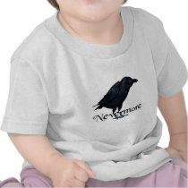 3D Nevermore Raven T Shirt