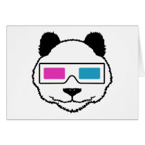 3D Panda Card