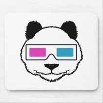 3D Panda Mousepad