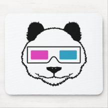 3D Panda Mousepad