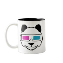 3D Panda Coffee Mugs
