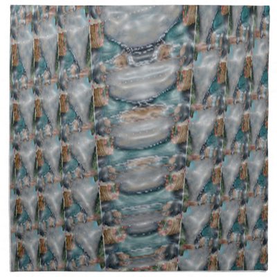 3d Pearl Precious Stone Collection Napkin by doonagiri