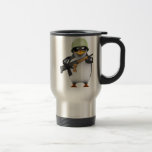3d Penguin Soldier Advances (Any Color U Like!) Coffee Mug