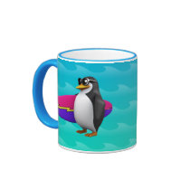 3d-penguin-surfboard mugs