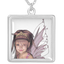 3D Pink Pixie 5 Pendant