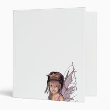 3D Pink Pixie 5 Vinyl Binders