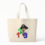 3d-Pirate-123 Tote Bag