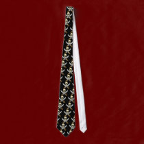 3D Pirate Skull and Crossed Swords ties
