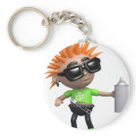 3d-punk-spraycan key chains