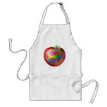 3D Puzzle Apple aprons