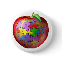 3D Puzzle Apple Buttons