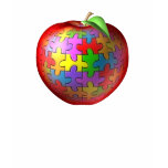 3D Puzzle Apple t-shirts
