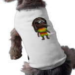 3d Rasta Smokes Dog T-shirt