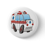 3D Rescue Pinback Buttons
