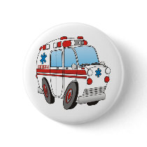 3D Rescue Pinback Buttons