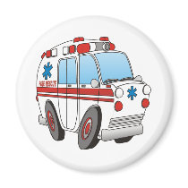 3D Rescue Fridge Magnet
