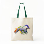 3D Running Horses Bag
