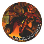 3D Scooter Deviant stickers