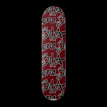 3d Scrypt Maroon Board skateboards by 3DInnovations 3d Scrypt Maroon Board skateboards