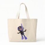 3d Scuba Diver Swims to Surface (Any Color U Like! Bags