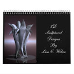 3D Sculptural Designs Calendar By Lisa C. Weber