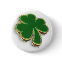3D Shamrock buttons by Curious_Dreams 3D Shamrock buttons