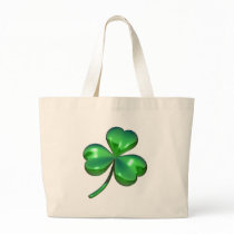 3d shamrock design bag