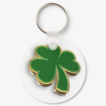 3D Shamrock keychains by Curious_Dreams 3D Shamrock keychains