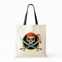 3D Skull and Crossbones Canvas Bags