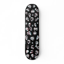 3D Skulls: Custom Skateboard