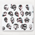 3D Skulls: mousepads