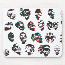 3D Skulls: mousepads
