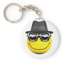 3d-smiley-blues-shades keychains