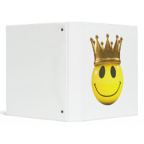 3d smiley crown binders