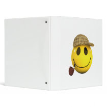 3d Smiley Detective (Any Color U Like!) Vinyl Binders