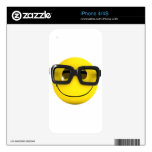 3d Smiley Nerd Geek Decal For Iphone 4 3d Smiley Nerd Geek Decal For Iphone 4