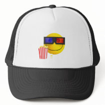 3d-smiley-popcorn trucker hat