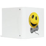3d Smiley Video Gamer! Vinyl Binder