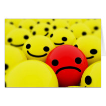 3D Smileys Greeting Cards