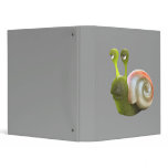 3d Snail (Any Color U Like!) 3 Ring Binders