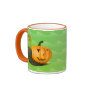 3d Snail Halloween Pumpkin Shell Coffee Mugs
