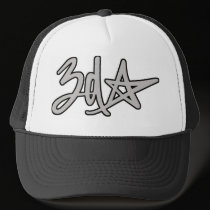 3d Star Logo Hat hats by 3DInnovations 3d Star Logo Hat hats