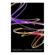 3D Strange Attractors (Series 2 of 2) posters