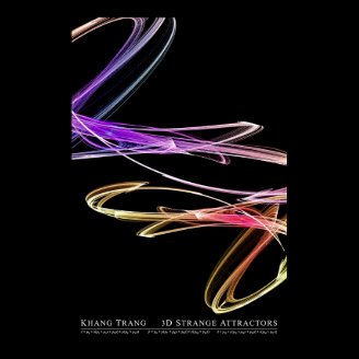 3D Strange Attractors (Series 2 of 2) Posters