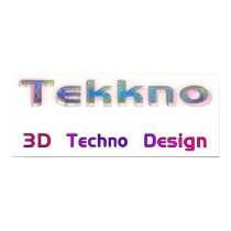 3d techno design 2b posters